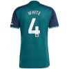 Fußball Trikot Arsenal White 4 Ausweich 2023-24